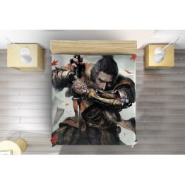 Luxusní dětský přehoz na postel 3D - Sekiro