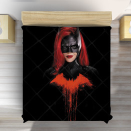 Černý přehoz na postel - Batwoman