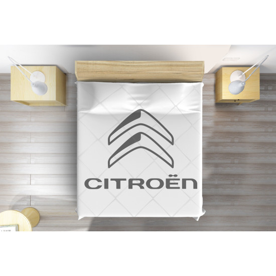 Luxusní přehoz na postel - Citroen Logo