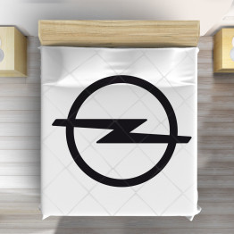 Luxusní přehoz na postel - Opel Logo