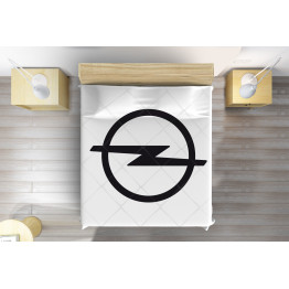 Luxusní přehoz na postel - Opel Logo