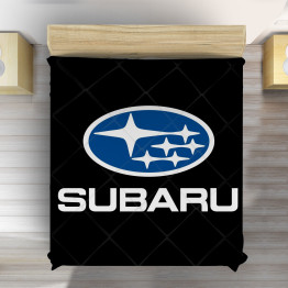 Luxusní přehoz na postel - Subaru Logo