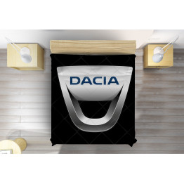Luxusní přehoz na postel - Dacia Logo
