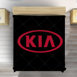 Luxusní přehoz na postel - Kia Logo