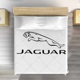 Přehoz přes postel - Jaguar Logo