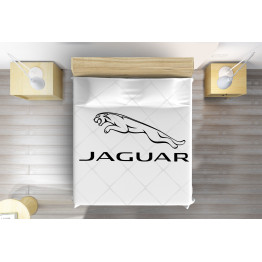 Přehoz přes postel - Jaguar Logo