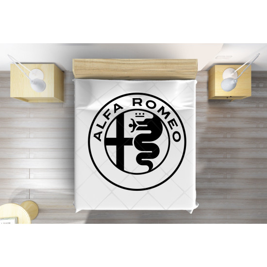 Přehoz na postel - Alfa Romeo Logo