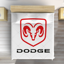 Přehoz přes postel - Dodge Logo