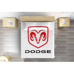 Přehoz přes postel - Dodge Logo