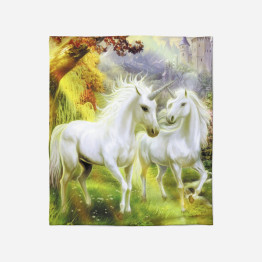 Měkká deka jednorožec - Magic Unicorn