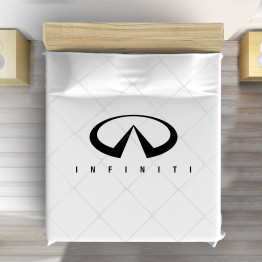 Luxusní přehoz na postel - Infiniti Logo