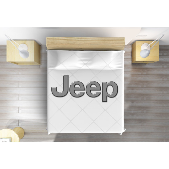 Přehoz na postel - Jeep Logo