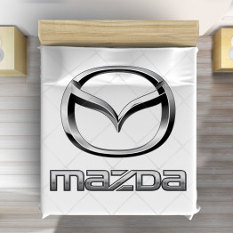 Přehoz přes postel - Mazda Logo