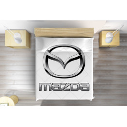 Přehoz přes postel - Mazda Logo