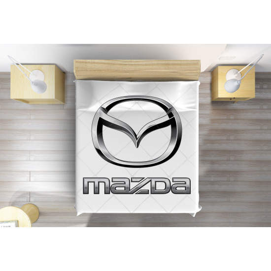 Přehoz přes postel - Mazda Logo