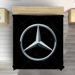 Přehoz na postel - Mercedes Logo
