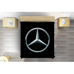 Přehoz na postel - Mercedes Logo