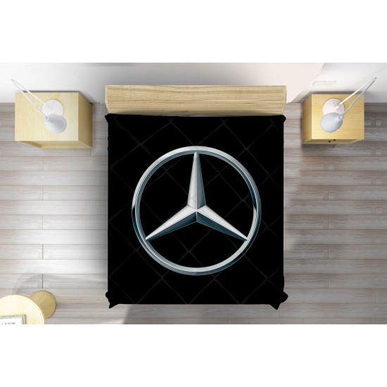 Přehoz na postel - Mercedes Logo