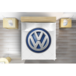 Luxusní přehoz na postel - Volkswagen Logo