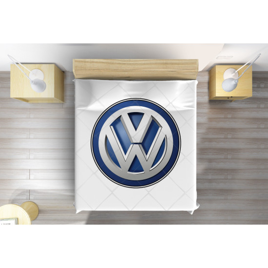 Luxusní přehoz na postel - Volkswagen Logo