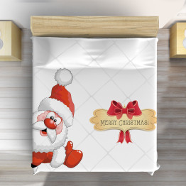 Vánoční přehoz na postel - Merry Christmas
