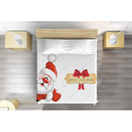 Vánoční přehoz na postel - Merry Christmas