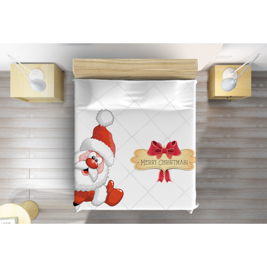 Vánoční přehoz na postel - Merry Christmas