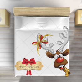 Vánoční přehoz na postel - Merry Christmas