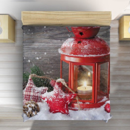 Vánoční přehoz na postel - Christmas Decoration