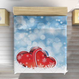 Přehoz přes postel - Winter Love