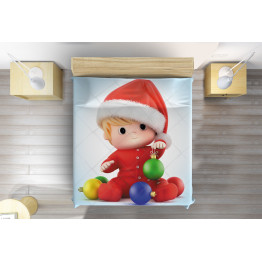 Vánoční přehoz na postel - Christmas Baby