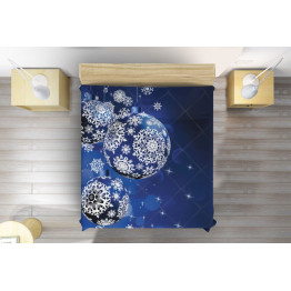 Vánoční přehoz na postel - Christmas Balls