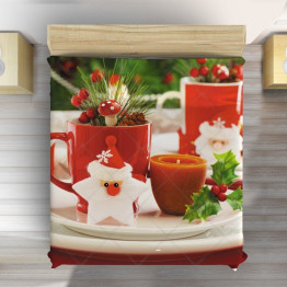 Luxusní přehoz na postel - Christmas Motives