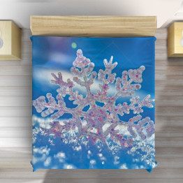 Přehoz přes postel - Snowflake