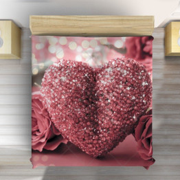 Přehoz přes postel - Shining Heart