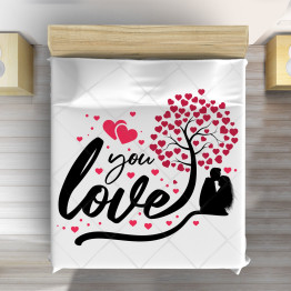 Přehoz na postel - Kiss