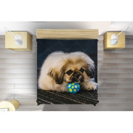 Přehoz přes postel - Pekingese