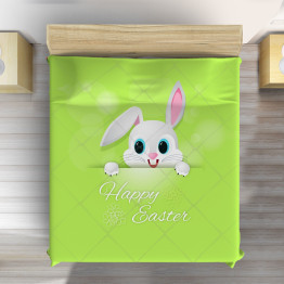 Velikonoční přehoz na postel - Happy Easter