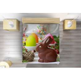 Luxusní přehoz na postel - Chocolate Bunny