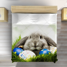Velikonoční přehoz na postel - Easter Bunny