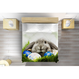 Velikonoční přehoz na postel - Easter Bunny