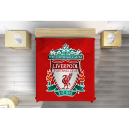 Přehoz přes postel - Liverpool Red
