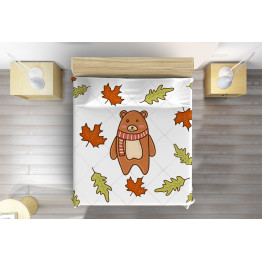 Luxusní přehoz na postel - Autumn Bear