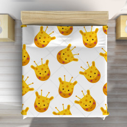 Luxusní přehoz na postel - Giraffes