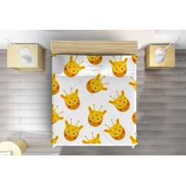 Luxusní přehoz na postel - Giraffes