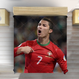 Luxusní přehoz na postel - Ronaldo Portugal