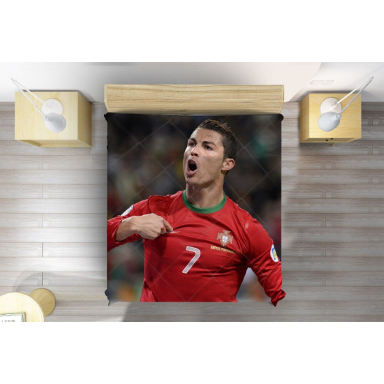 Luxusní přehoz na postel - Ronaldo Portugal