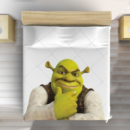 Přehoz na postel pro děti - Shrek