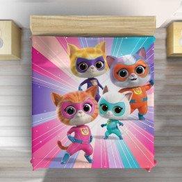 Přehoz přes postel - Superkitties