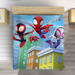 Luxusní přehoz na postel - Spidey and friends
